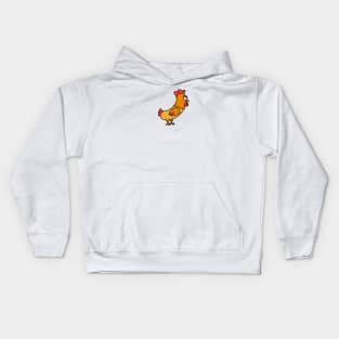 Cheese puff chicken Kids Hoodie